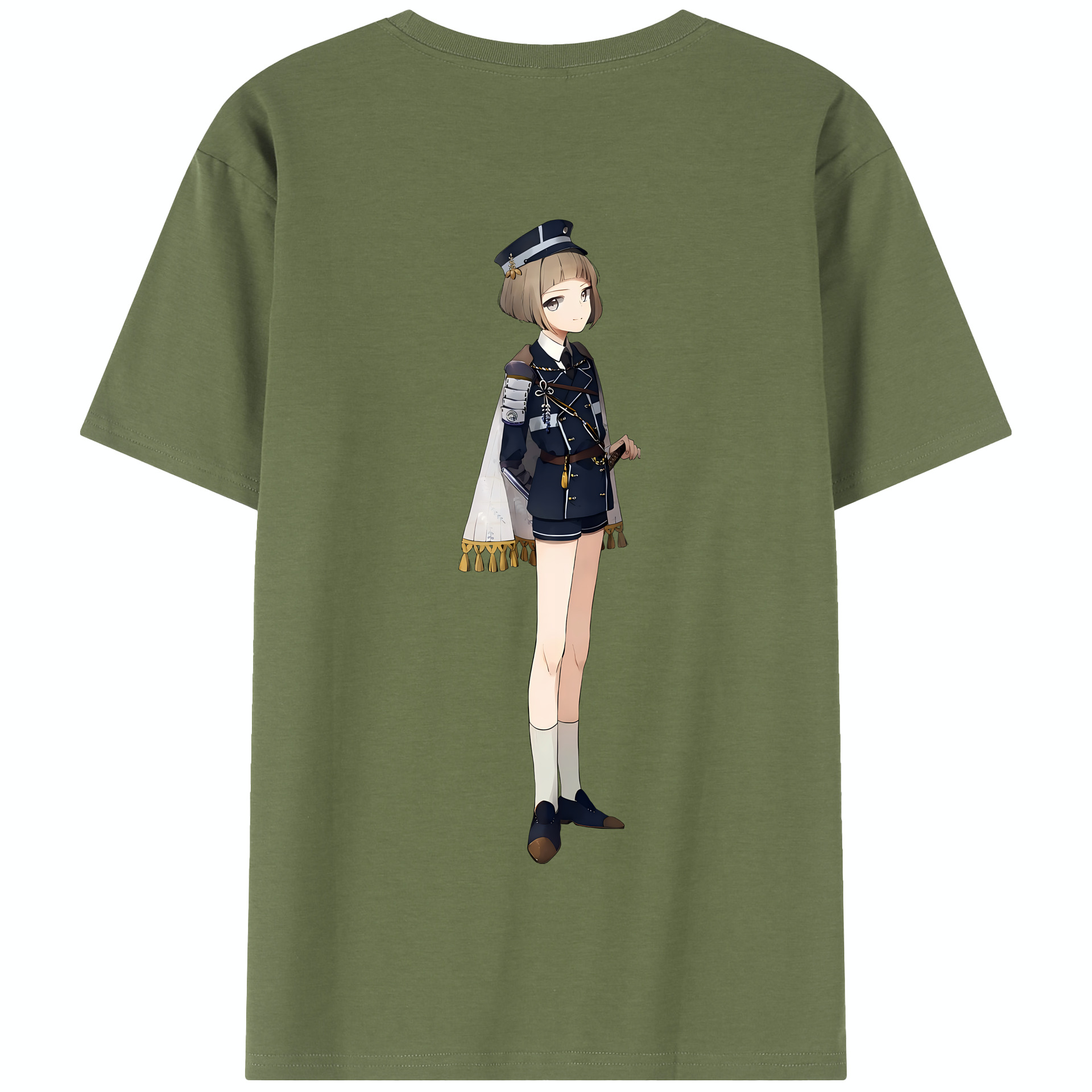 （画像用） 刀剣乱舞 Touken Ranbu 綿100％半袖Tシャツ（背面プリント）